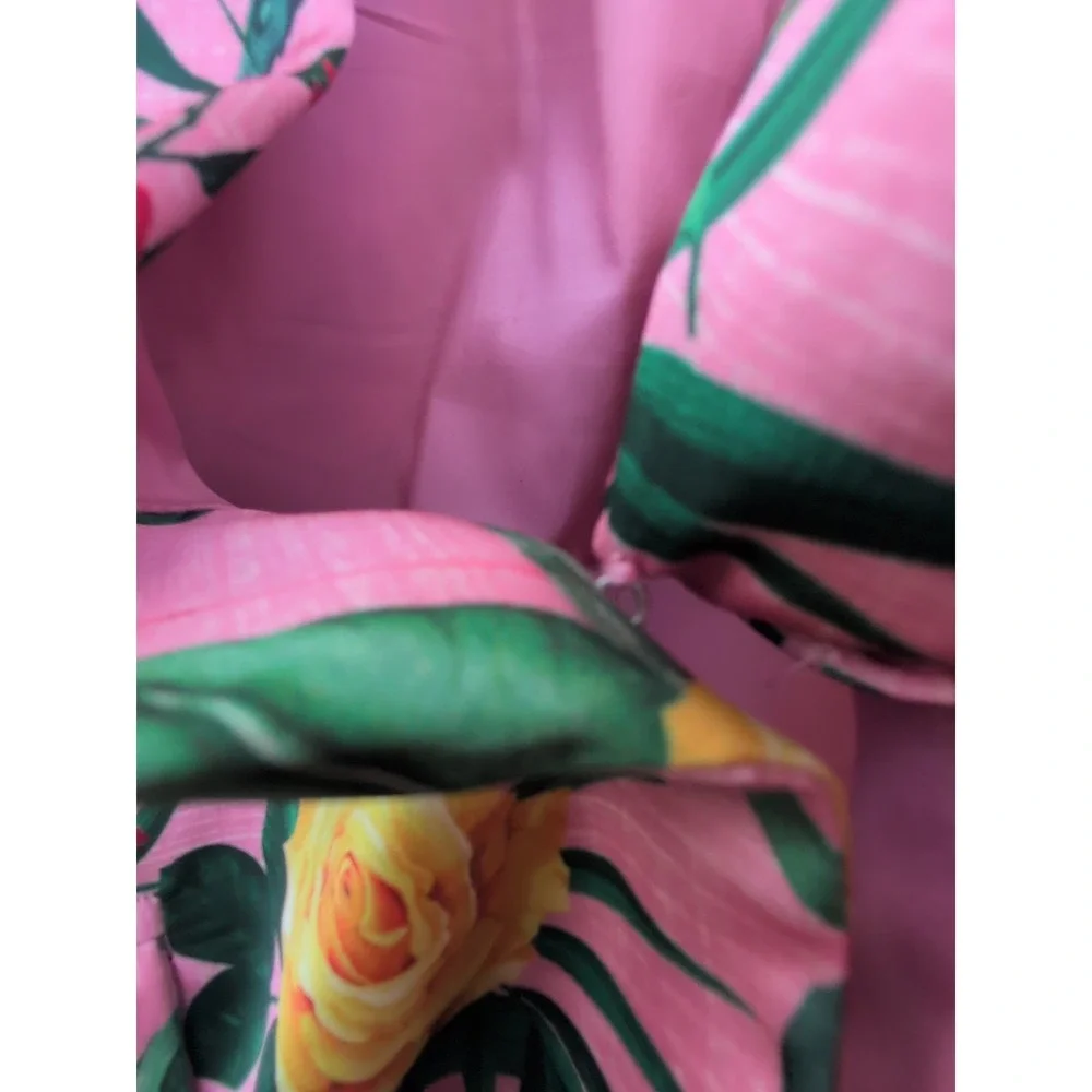 Rachel Zoe Pink Floral Blazer Small - Picture 8 of 9